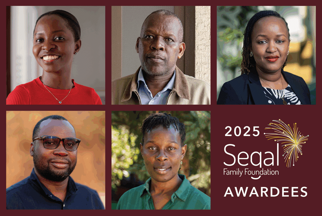 Portraits of 5 African adults