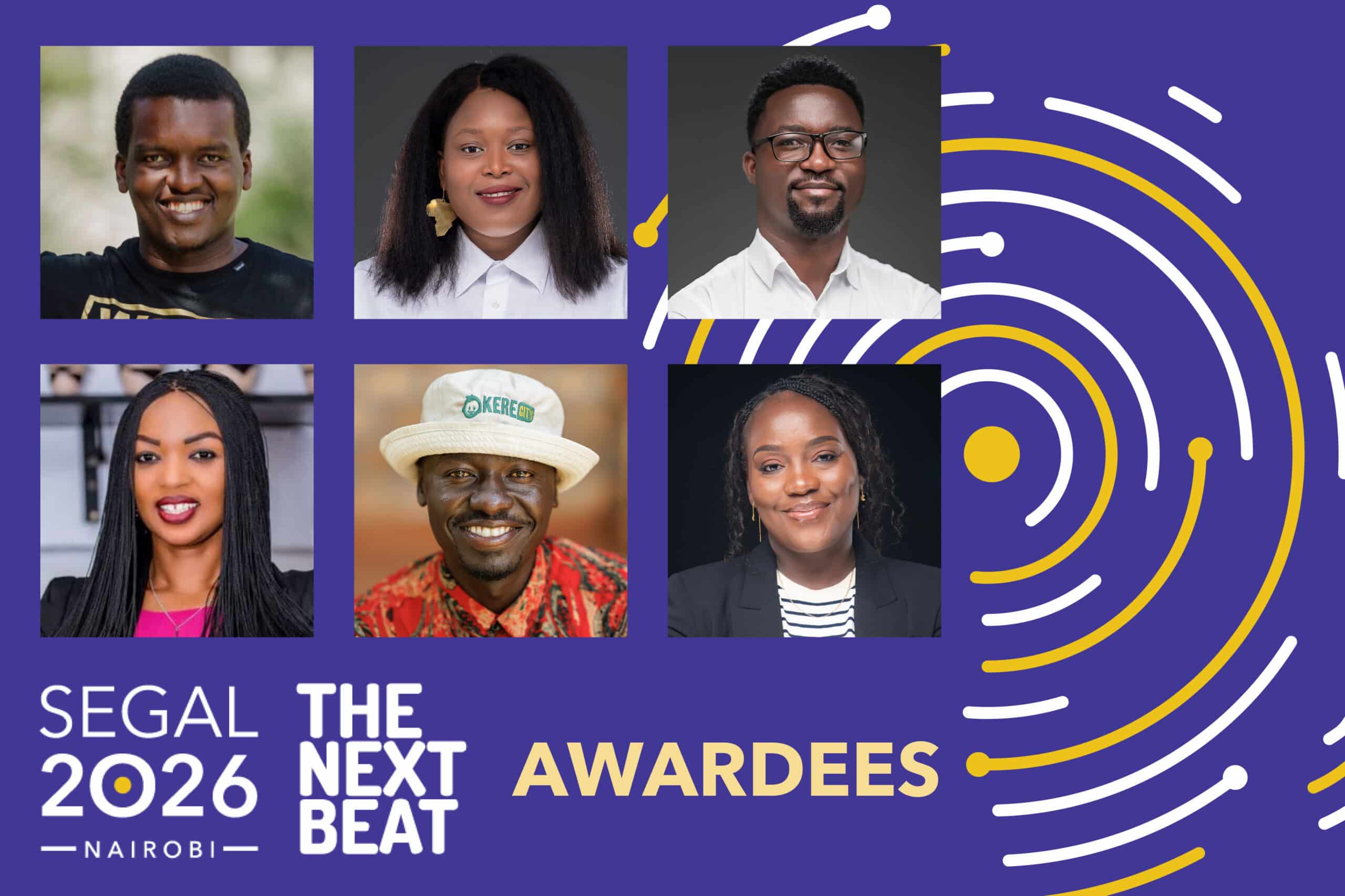 Photos of 6 award winners