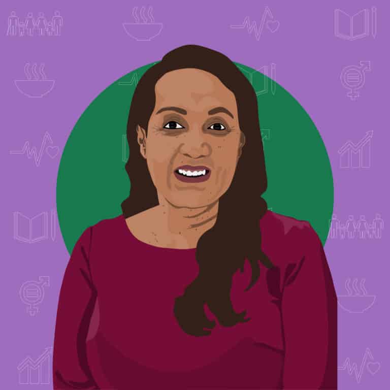 Portrait illustré de Marie Da Silva