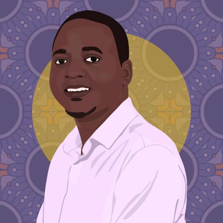 Portrait illustré de Nicholas Kalinge