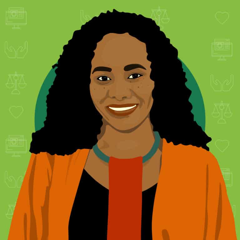 Portrait illustré de Wendo Aszed